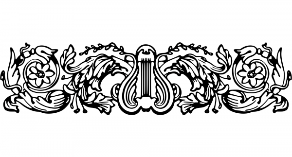 Vintage Decorative Divider coloring page image