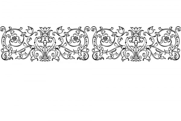 Vintage Decorative Divider coloring page image