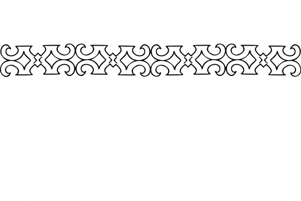 Vintage Decorative Divider coloring page image