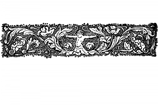 Vintage Decorative Divider coloring page image