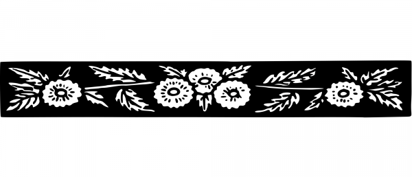 Vintage Decorative Divider coloring page image