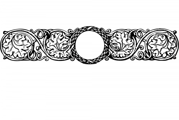 Vintage Decorative Divider coloring page image