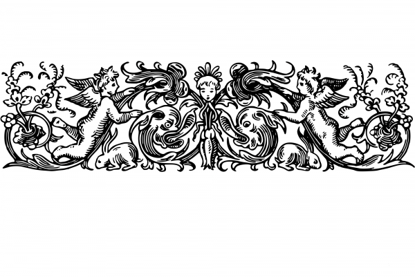Vintage Decorative Divider coloring page image