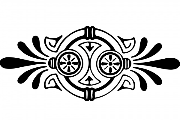 Vintage Decorative Divider coloring page image