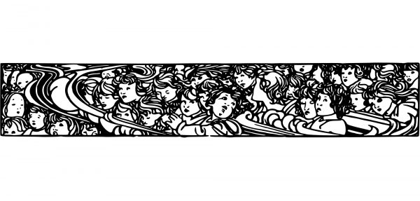 Vintage Decorative Divider coloring page image
