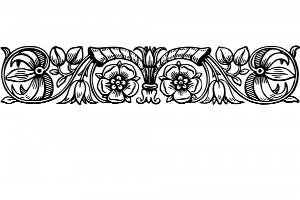 Vintage Decorative Divider coloring page image