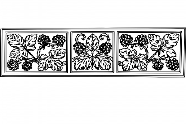 Vintage Decorative Divider coloring page image
