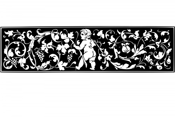 Vintage Decorative Divider coloring page image