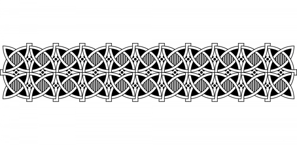Vintage Decorative Divider coloring page image