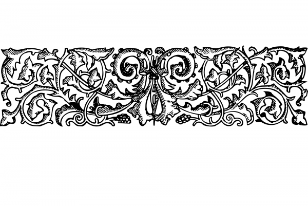 Vintage Decorative Divider coloring page image