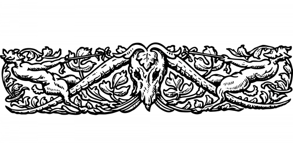 Vintage Decorative Divider coloring page image