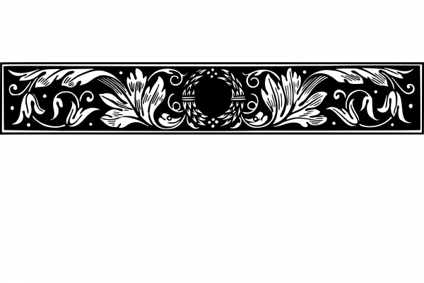 Vintage Decorative Divider coloring page image