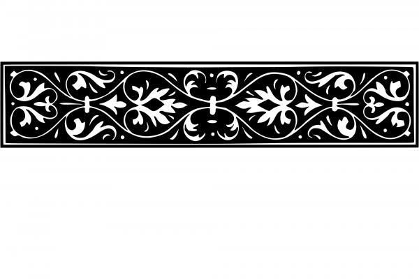Vintage Decorative Divider coloring page image