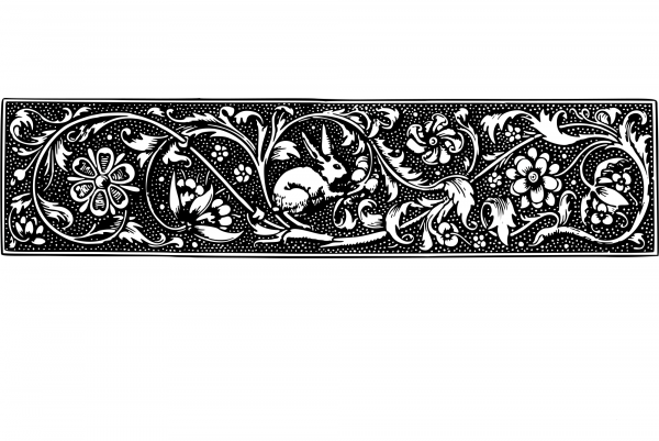 Vintage Decorative Divider coloring page image