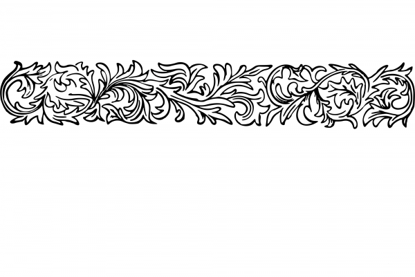 Vintage Decorative Divider coloring page image