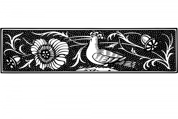 Vintage Decorative Divider coloring page image