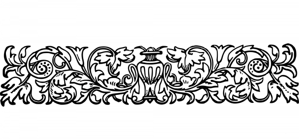 Vintage Decorative Divider coloring page image