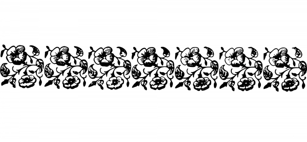 Vintage Decorative Divider coloring page image