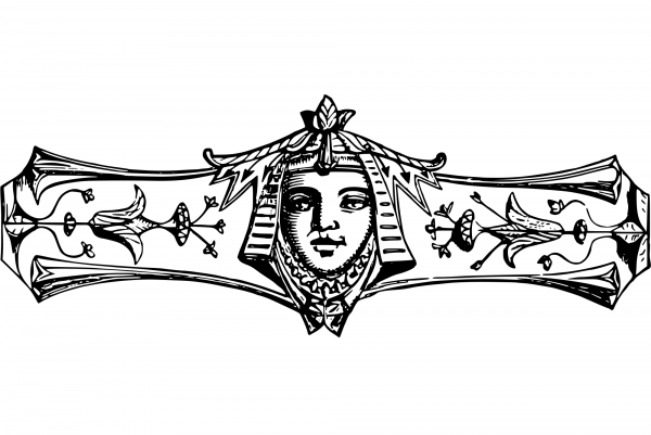 Vintage Decorative Divider coloring page image