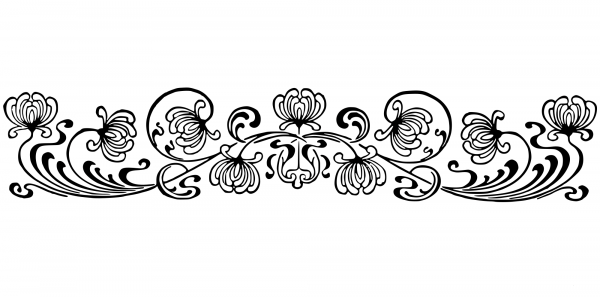 Vintage Decorative Divider coloring page image