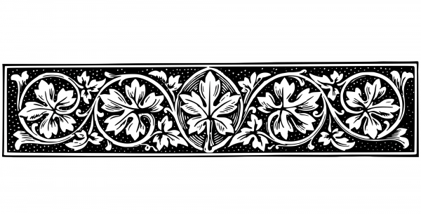 Vintage Decorative Divider coloring page image