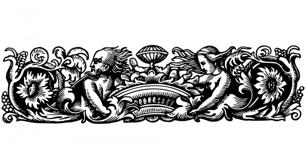 Vintage Decorative Divider coloring page image