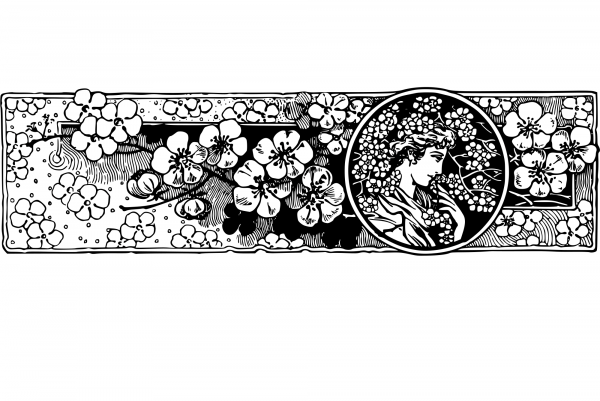 Vintage Decorative Divider coloring page image