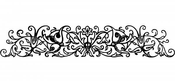 Vintage Decorative Divider coloring page image