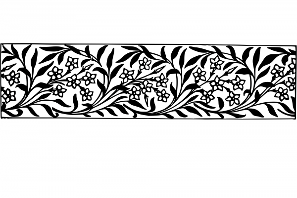 Vintage Decorative Divider coloring page image