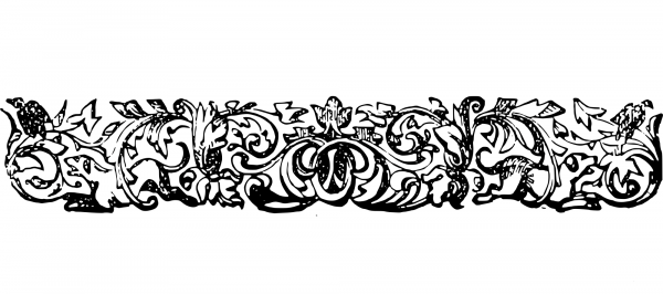 Vintage Decorative Divider coloring page image