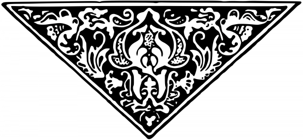 Vintage Decorative Divider coloring page image