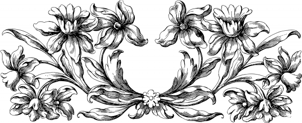 Vintage Divider coloring page image