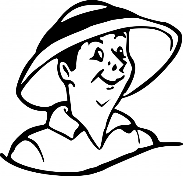 Vintage Explorer coloring page image