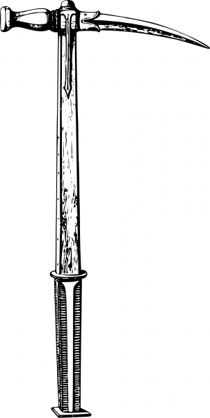 Vintage Fighting Hammer coloring page image