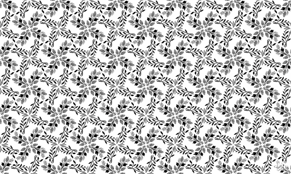 Vintage Floral Background coloring page image