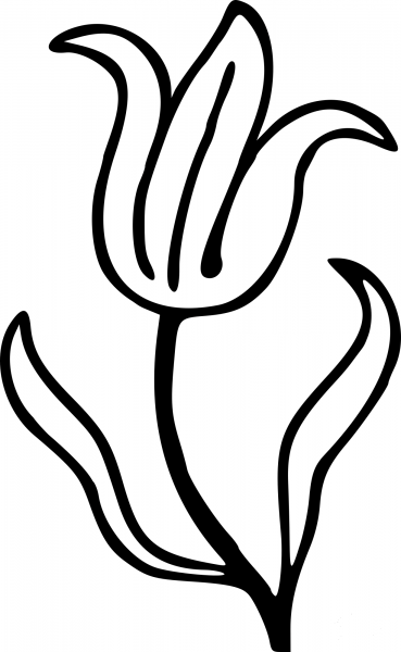 Vintage Flower coloring page image