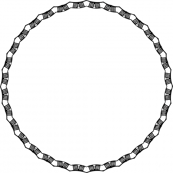 Vintage Frame coloring page image