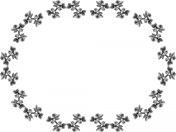 Vintage Frame coloring page image