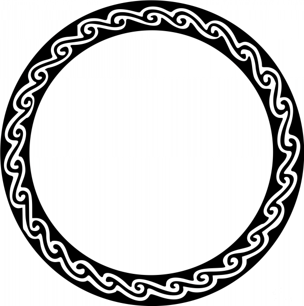 Vintage Frame coloring page image