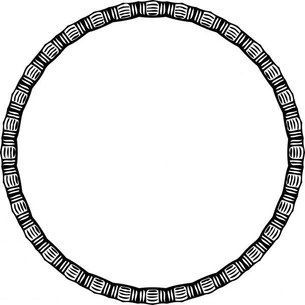 Vintage Frame coloring page image