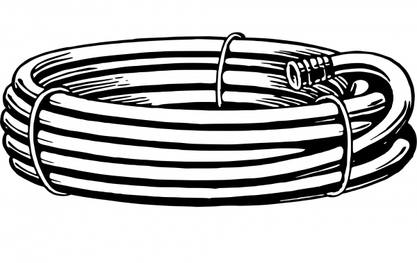 Vintage Hose coloring page image