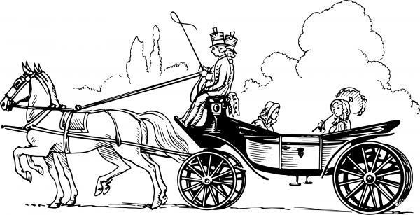 Vintage Landau coloring page image
