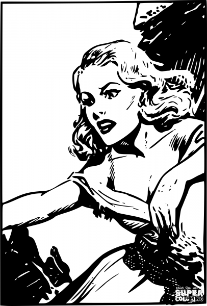 Vintage Look coloring page image