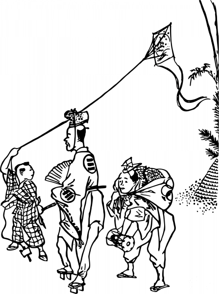 Vintage Manzai coloring page image