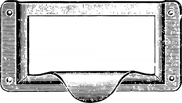 Vintage Metal Frame coloring page image