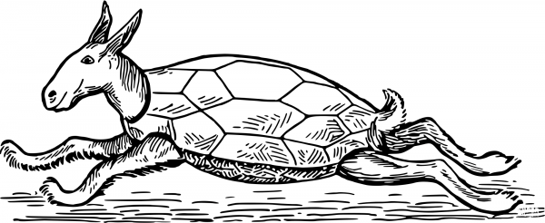 Vintage Multibeast coloring page image