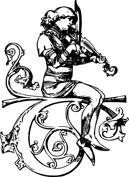 Vintage Musgo coloring page image