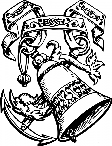 Vintage Nautical Design coloring page image