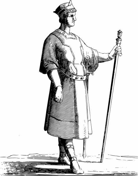 Vintage Otto Iii coloring page image