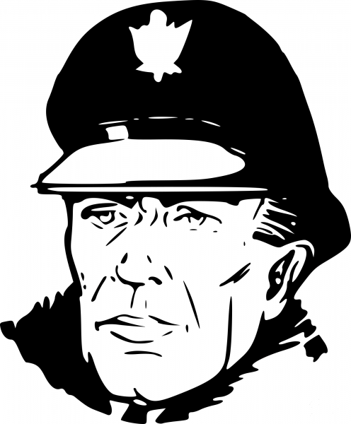 Vintage Pilot coloring page image